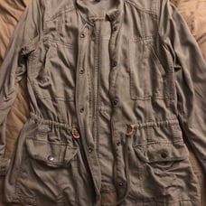 Womens Military/Anorak Unlined Coat/Jacket