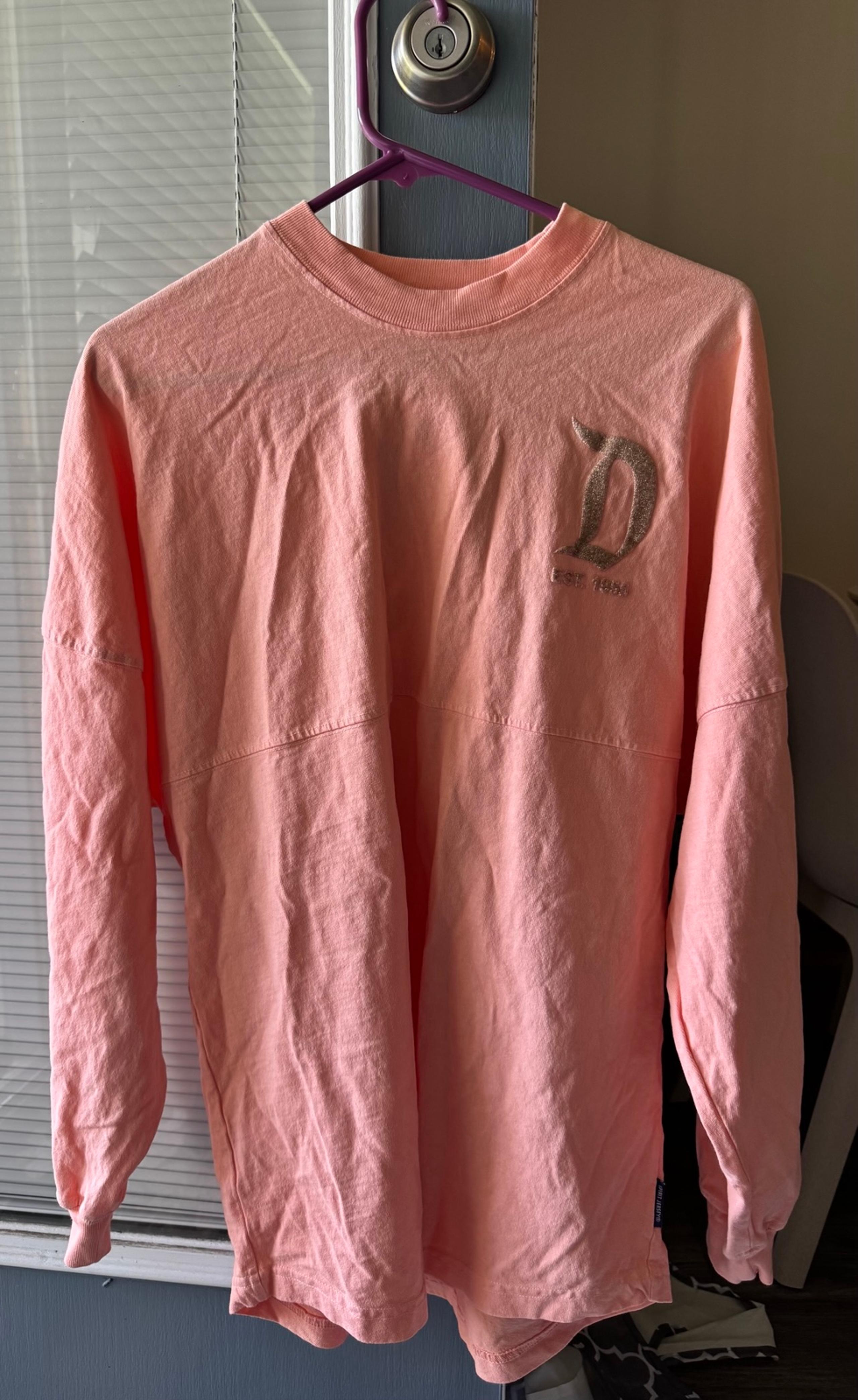 Disneyland Spirit Jersey Salmon Pink Size S - Worn Once