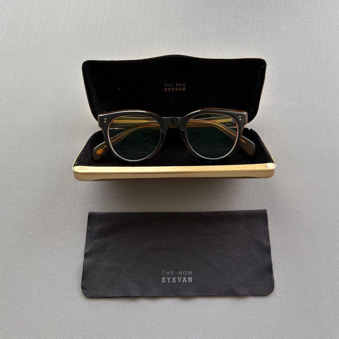 THE ROW × EYEVAN / 002 LULU ブラック THE ROW x EYEVAN / 002 LULU