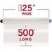 GBC Pinnacle EZ Load Blue End Cap Laminating Roll Film, 2 Pack, NAP I, 1.5 Mil L