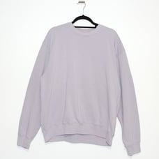 Sporty & Rich Crewneck Sweatshirt in Pale Purple Size Large Made in USA