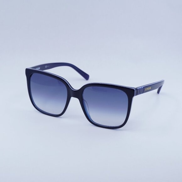 New Moschino MOL044/S 0PJP 08 Sunglasses - Blue Frame, Blue Lenses