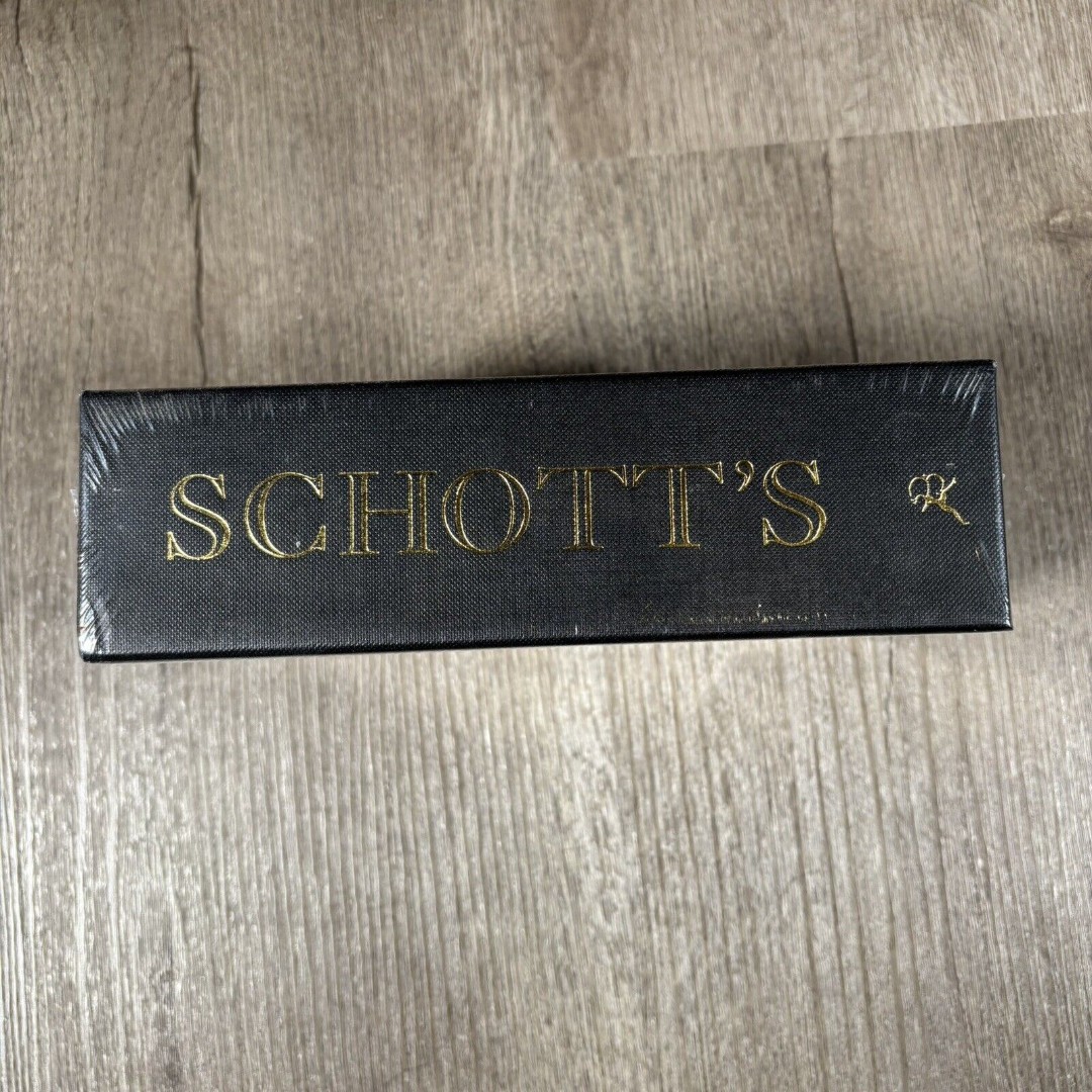 Schott Miscellanies, 3 Hardback Book Set, Ben Schott, Original, Gaming, Food/dri