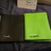 2 used plastic binders