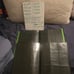 2 used plastic binders