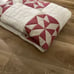 Handmade quilt, 98 x 99”