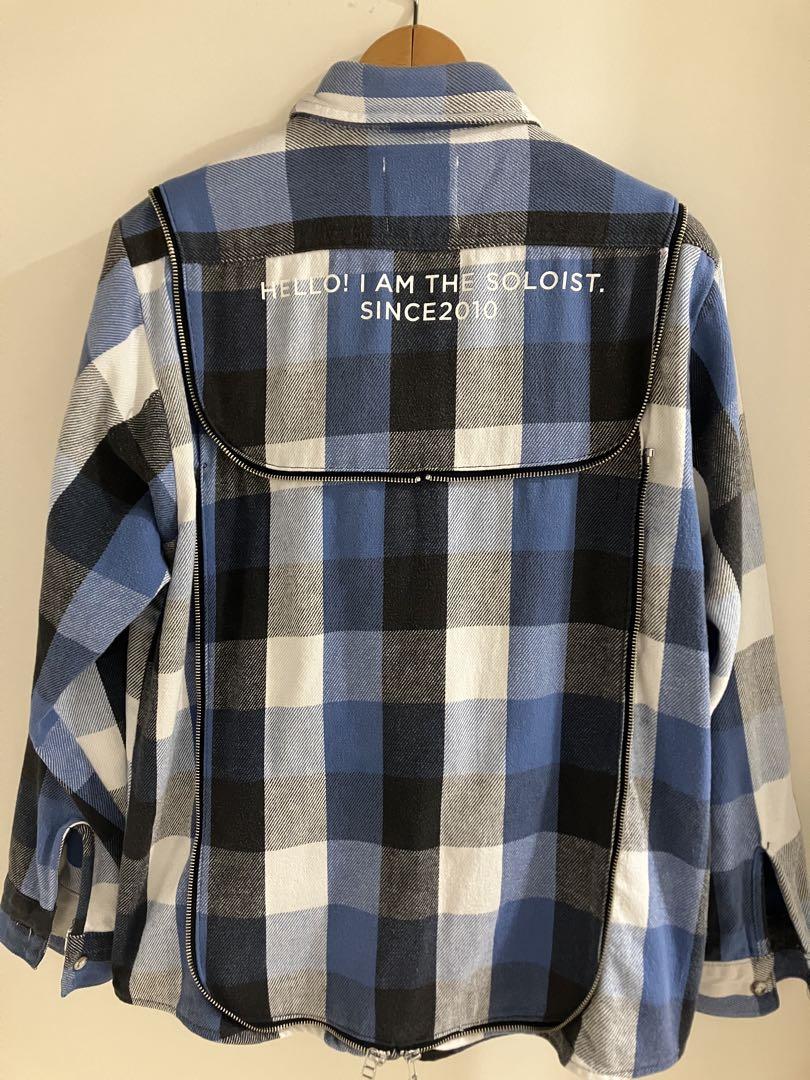 Soloist Oldpark Collaboration Printed Flannel Shirt Free Size