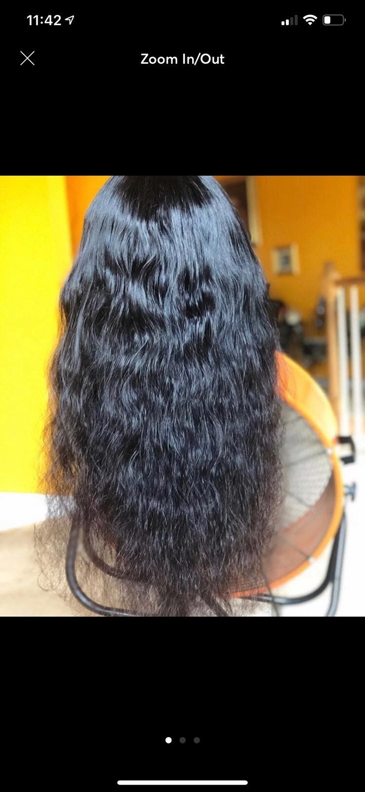 human hair closure wig