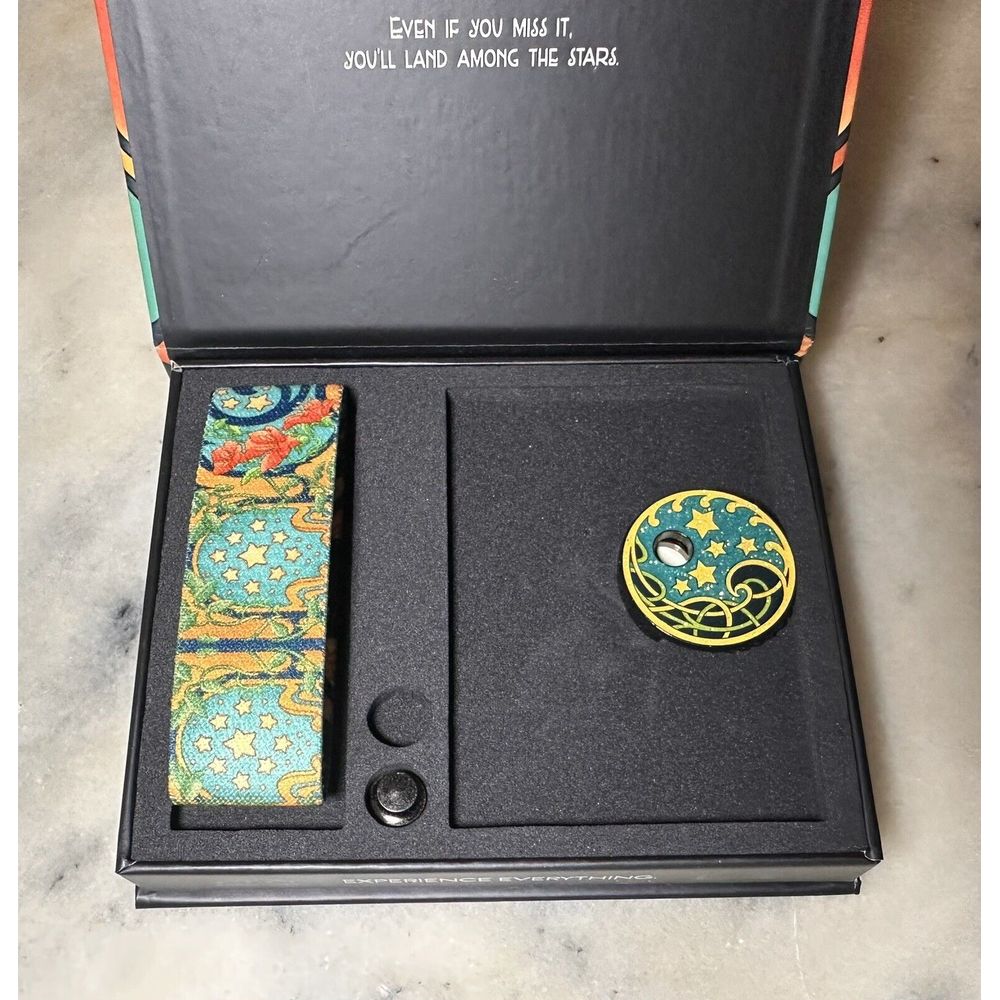 RARE NEW Zox Shoot For The Moon Box Set Limited Edition Pearl 1/1000 Band & Pin