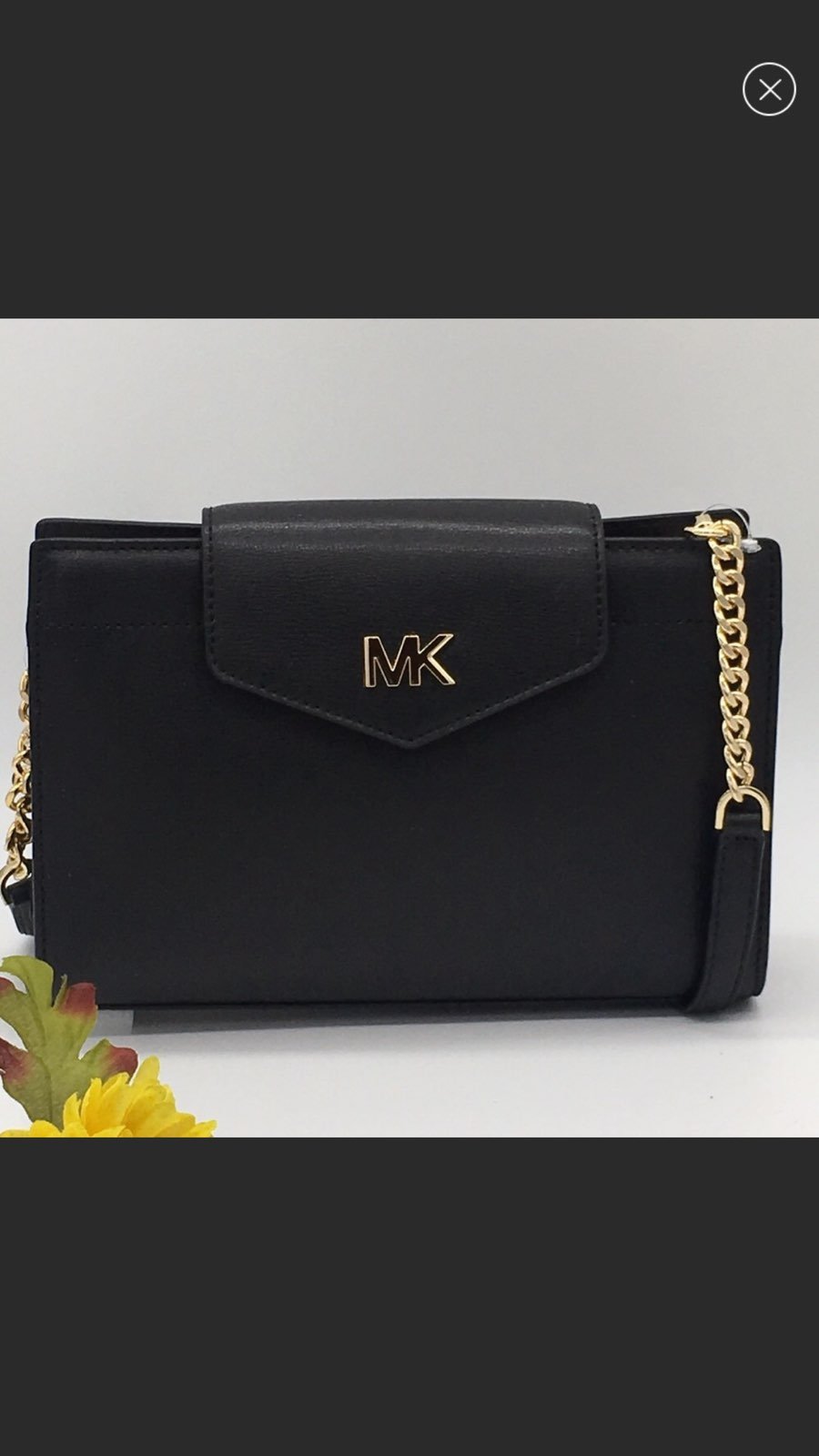 michael michael kors mott leather clutch