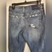 Abercrombie & Fitch Simone high rise ankle straight leg fray hem jeans sz 27/4r