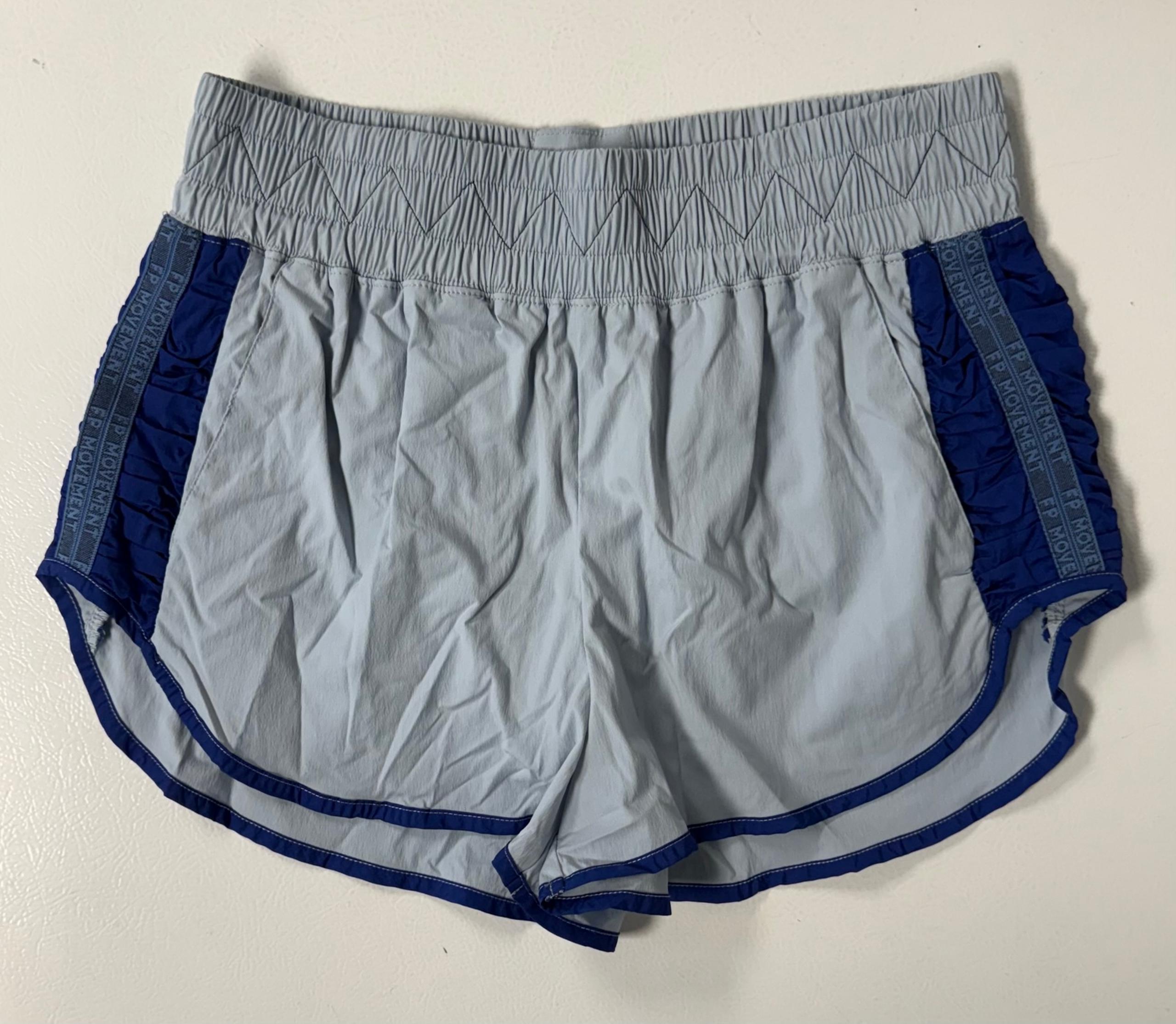 Free People Movement FP Victory Lap Shorts Blue Running Active Women Medium