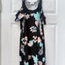 Fighting Eel Ava Sky black dress cannes sz XS