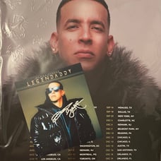 Daddy yankee autograph