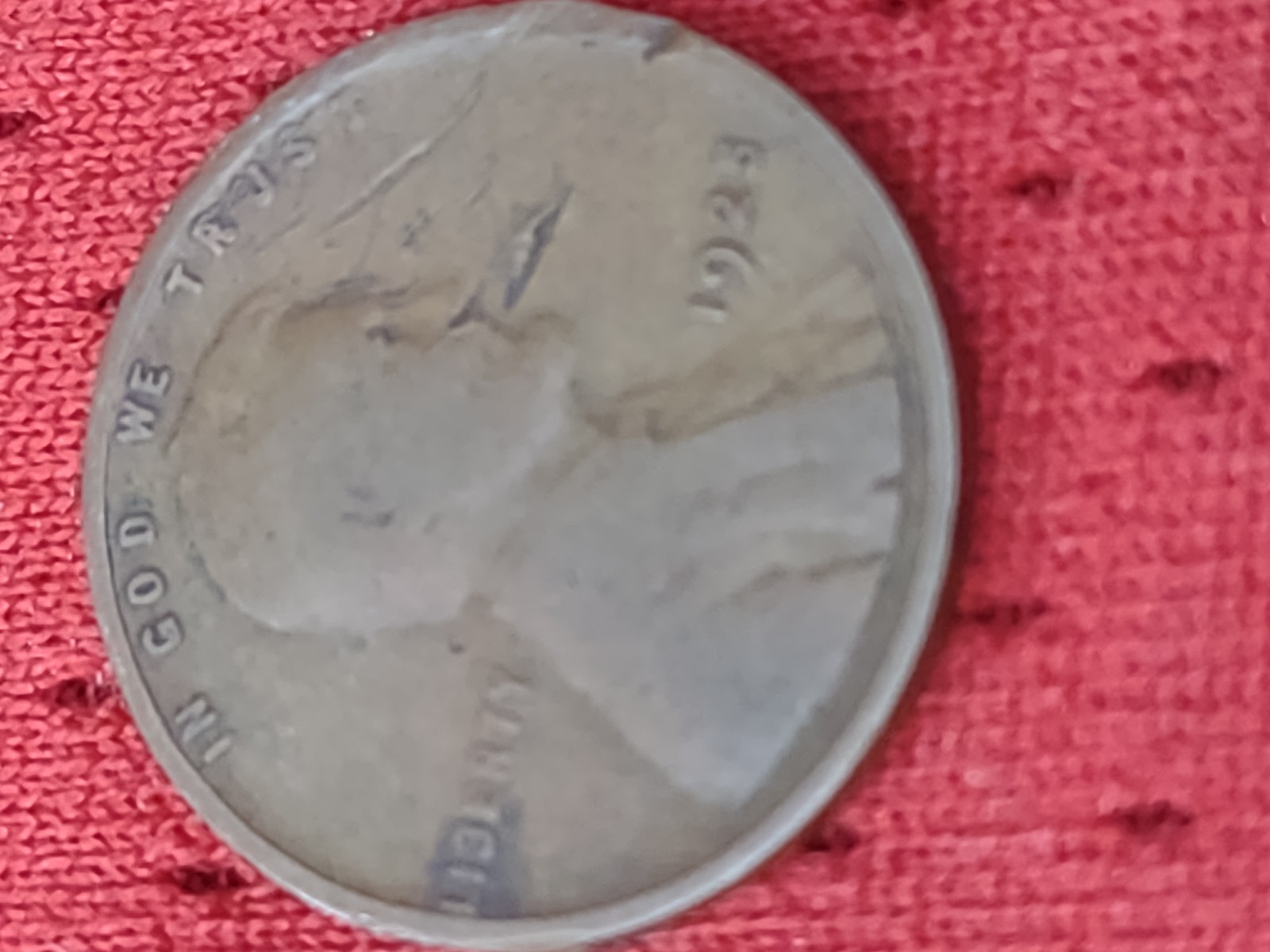 20 1923 penny error coin