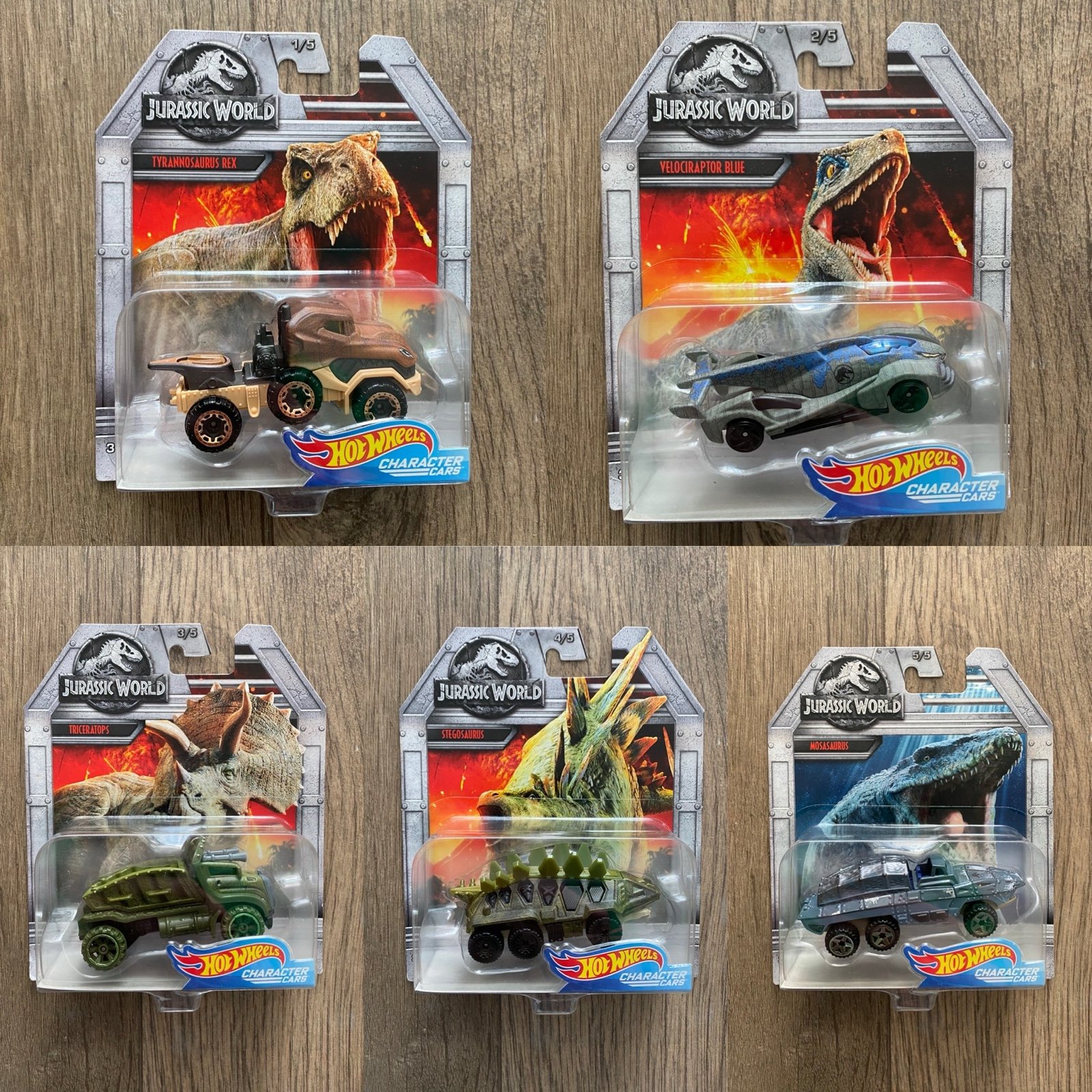 Jurassic World Hot Wheels Cars MOC