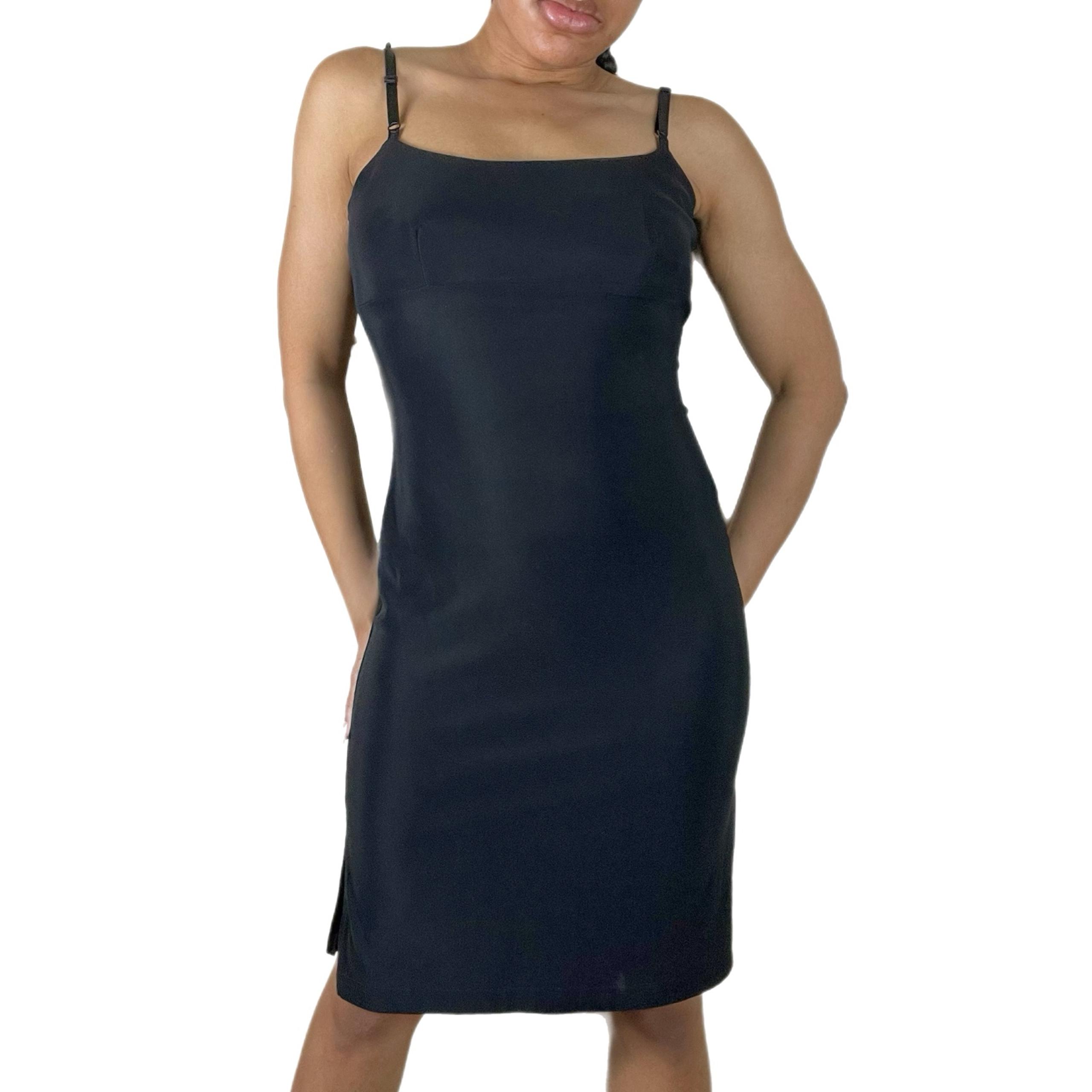 Y2K City Triangles Little Black Dress