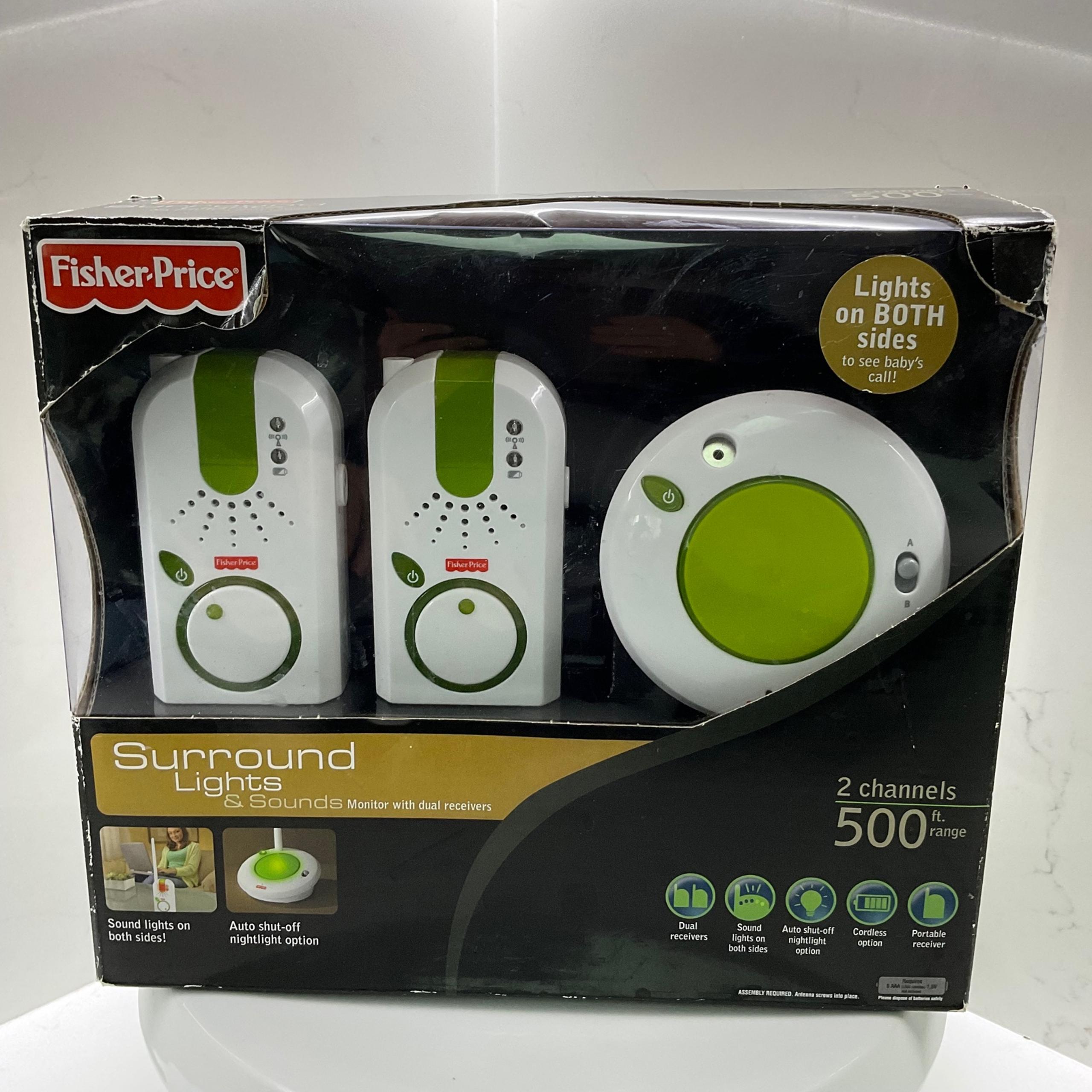 Fisher-Price T4838 Surround Sounds and Lights Dual Receivers monitor