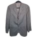 Armani Colezzioni Mens 40R Brown Silk Wool Blend 3-Button Blazer Jacket Italy
