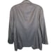 Armani Colezzioni Mens 40R Brown Silk Wool Blend 3-Button Blazer Jacket Italy