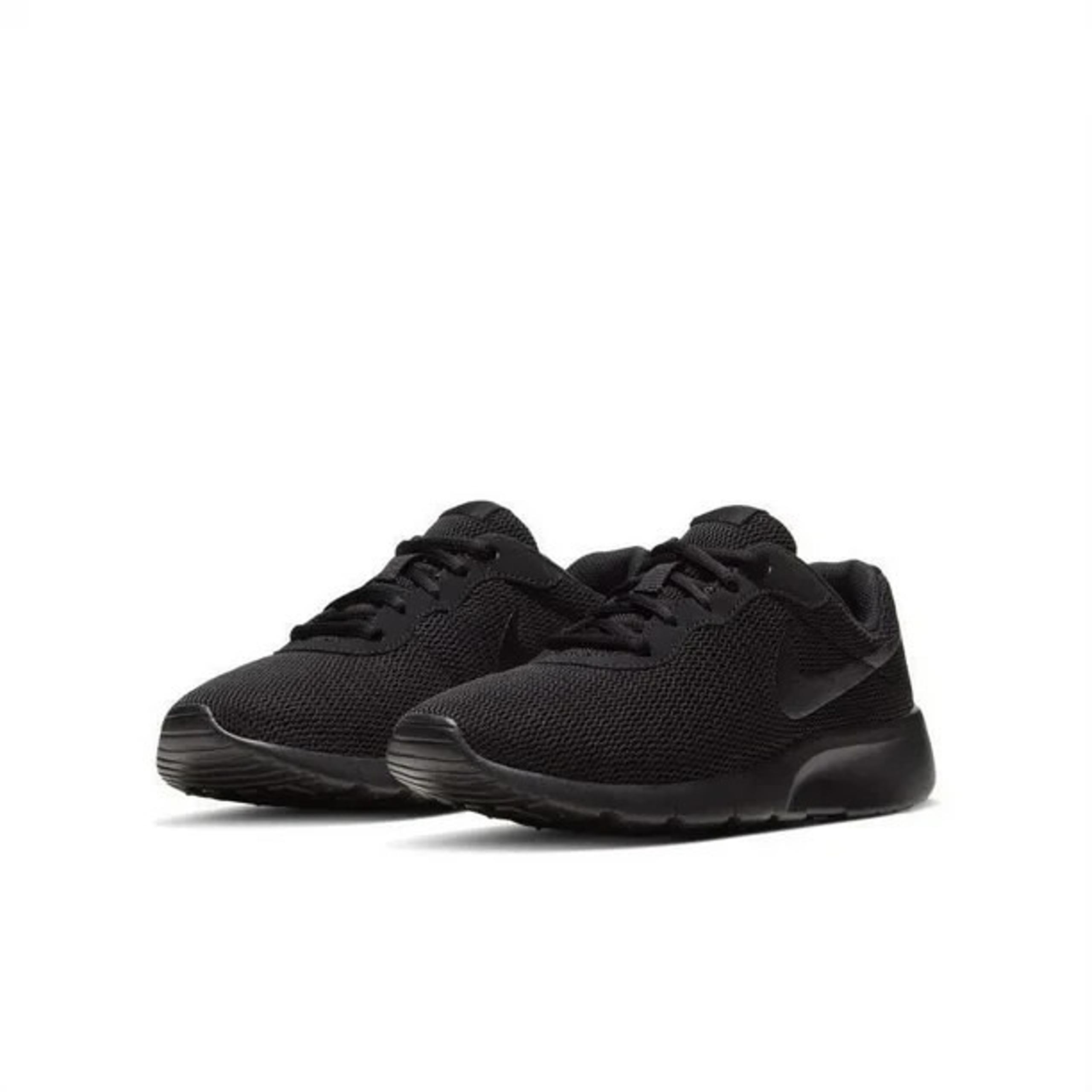 Nike Tanjun GS Big Kids' Athletic Shoes – Black Mesh Size 6