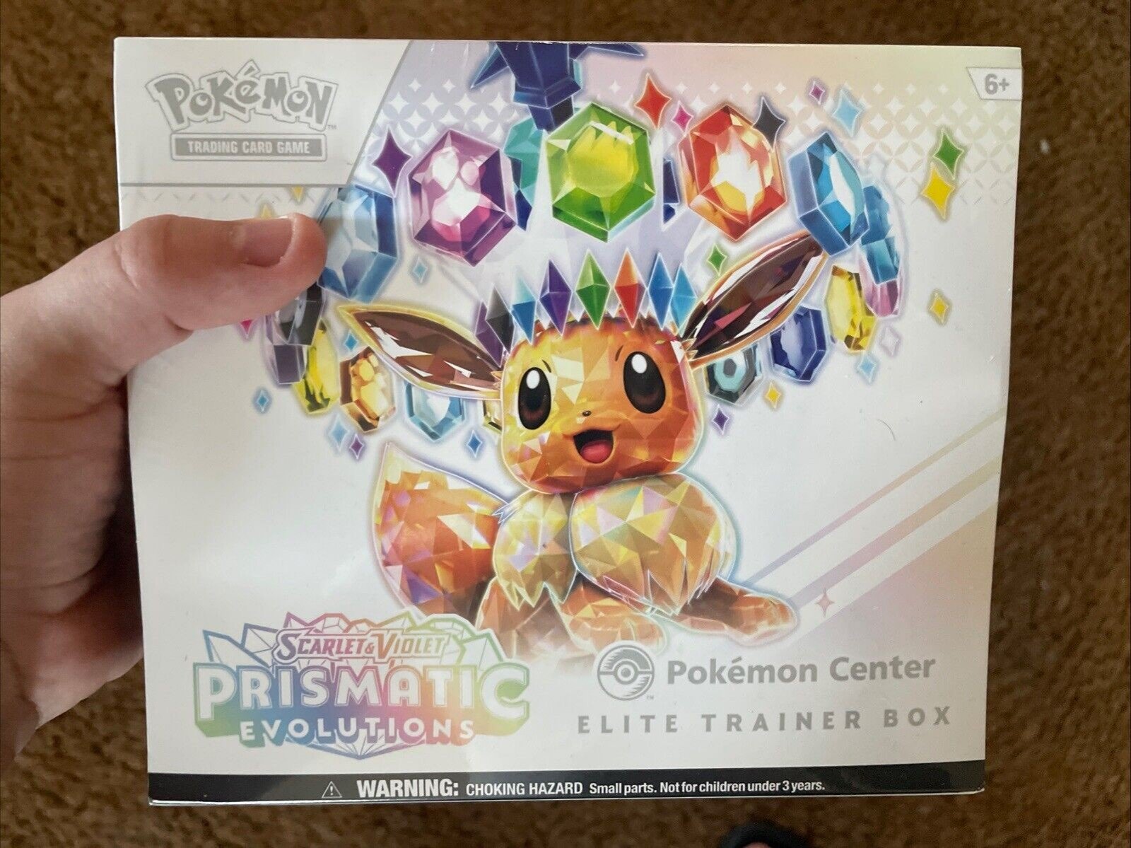 Pokemon Prismatic Evolutions Pokemon Center ETB