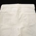 Karen Kane Women's Off White Cropped Straight Jeans Size 12