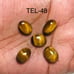 Tiger Eye Gemstone Cab-5Pc-TEL-48
