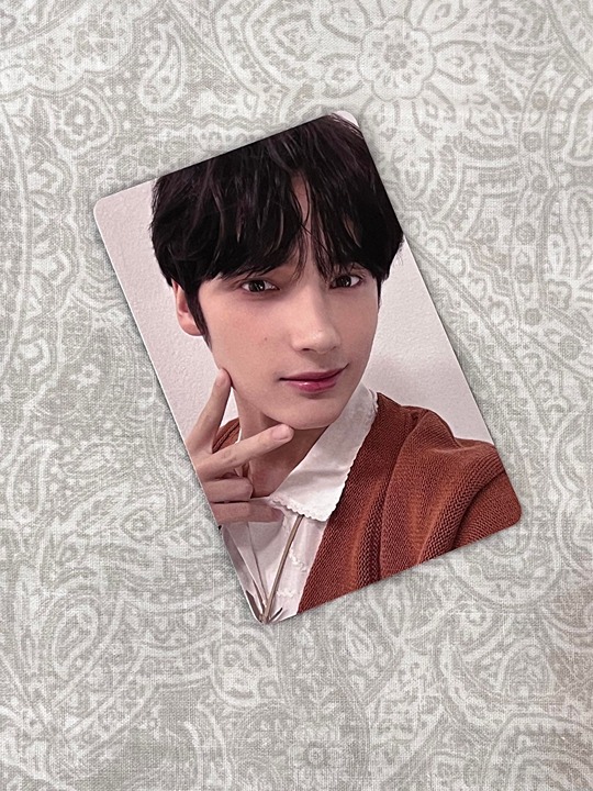 txt sweet official photocard ums r2 huening kai