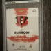 Joe burrow rookie psa 9 1/1275 limited