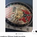Silver cowboy belt buckle