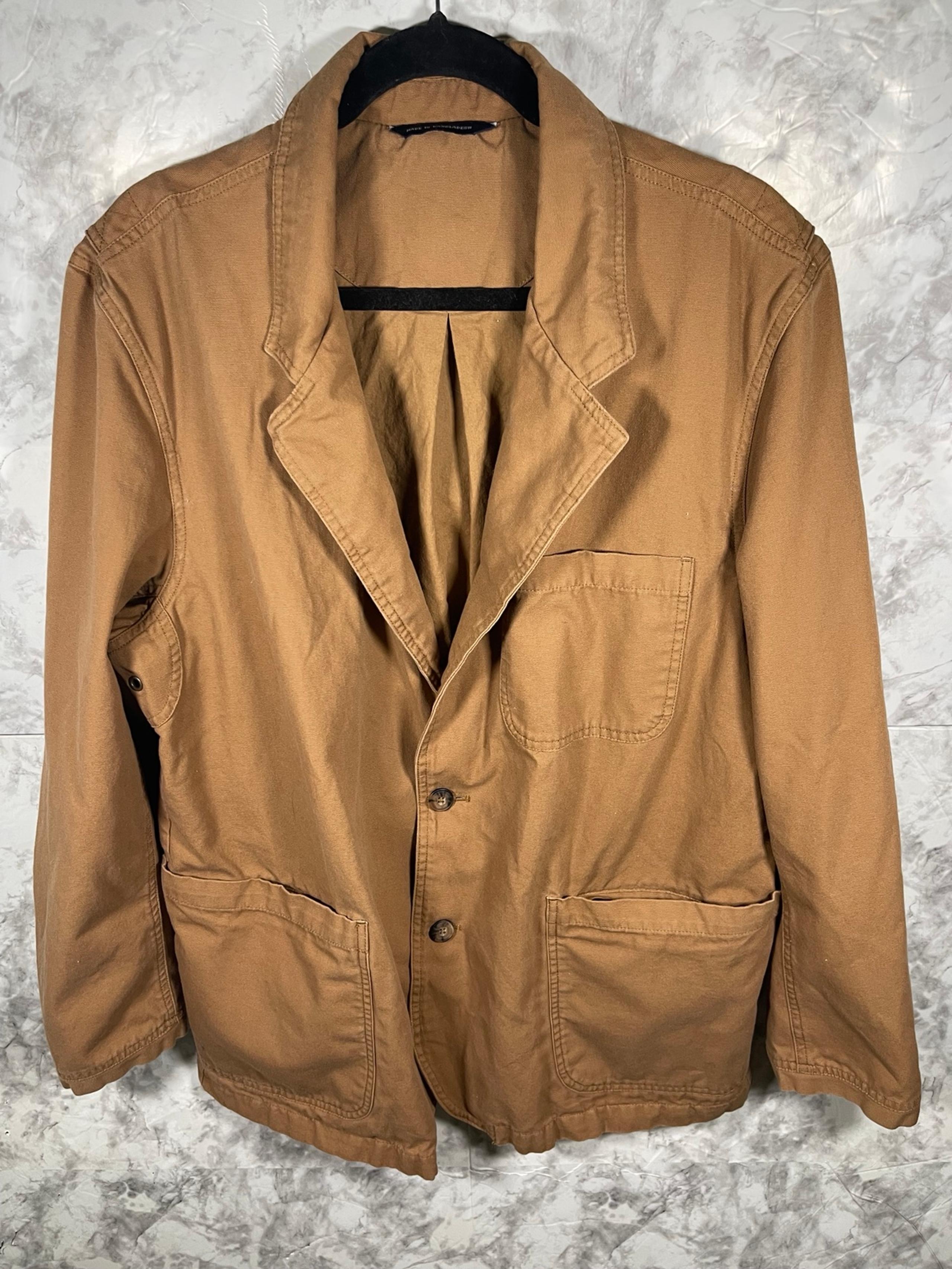 Duluth Trading Lined Canvas Chore Coat Presentation Blazer Jacket, Men's Size L