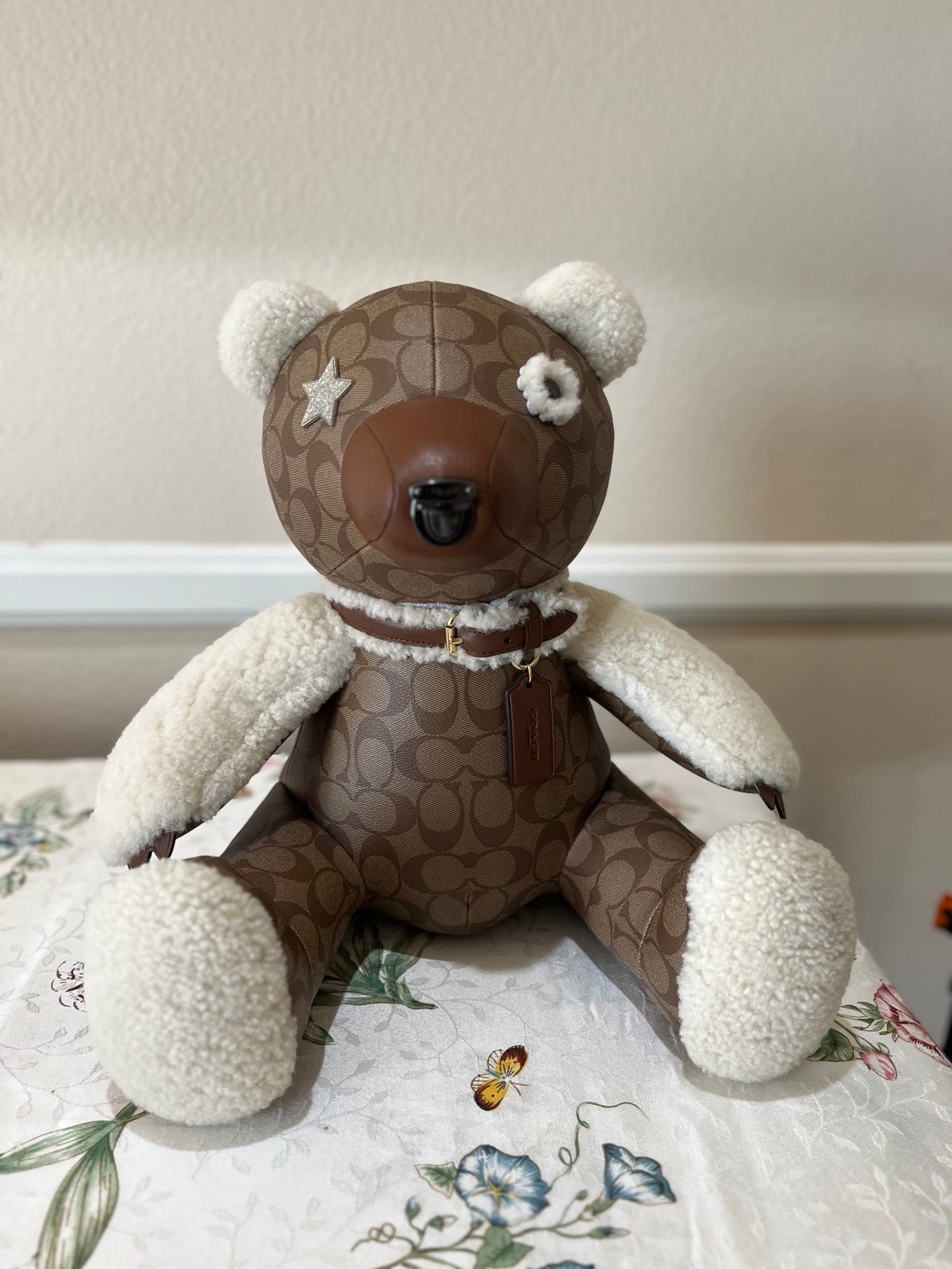 Coach Collectible 15‘‘ Bear Decoration