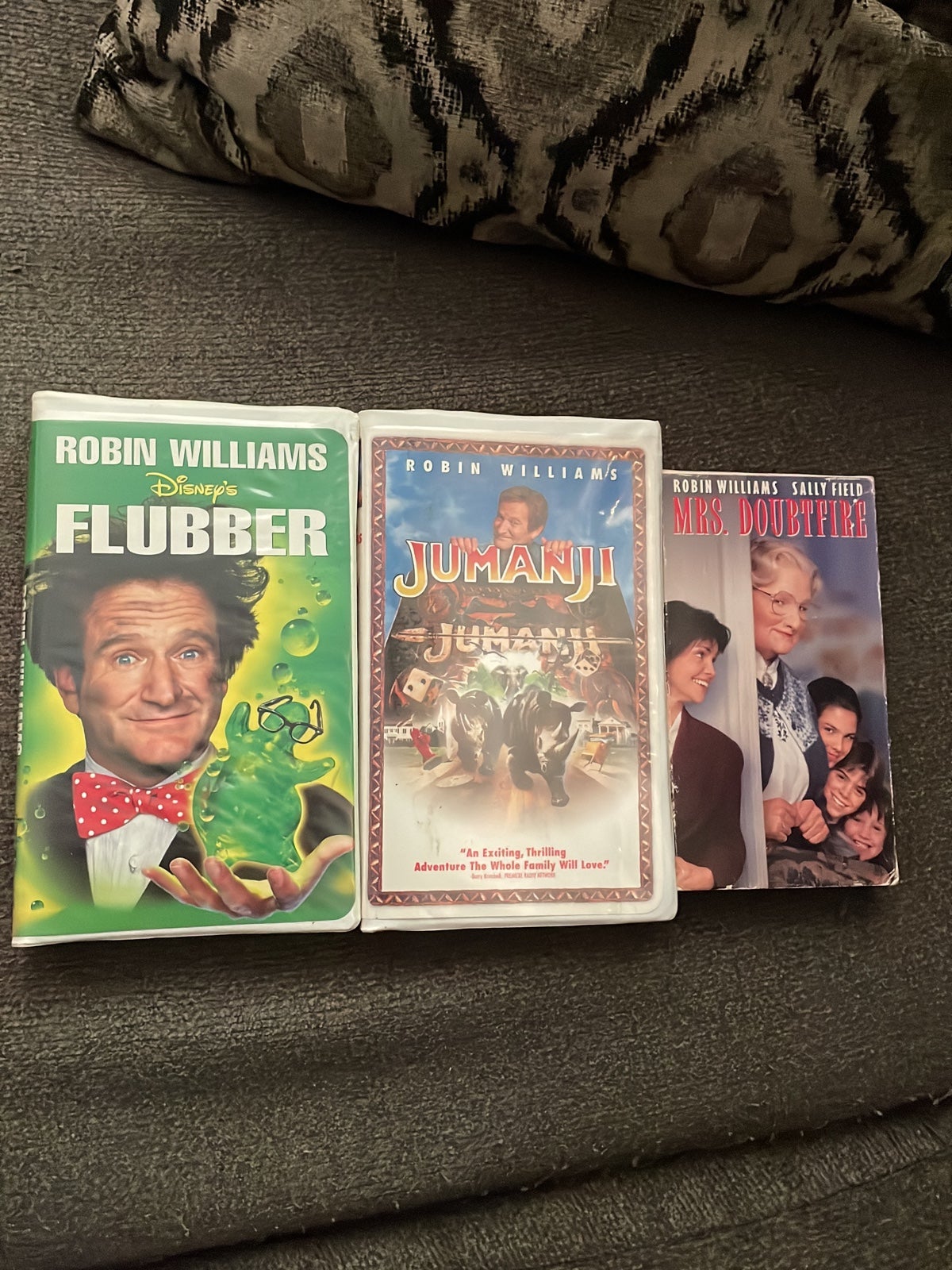 Robin Williams, VHS tapes