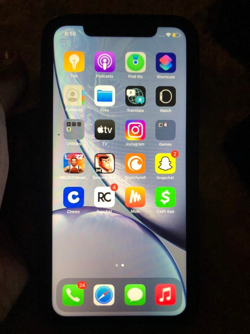 Apple iPhone XS Max 64 GB in Silver for T-Mobile