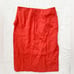 NWOT- CABI Overlay Burnt Orange Midi Pencil Skirt