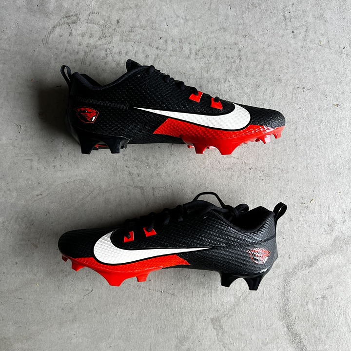 Nike Vapor Edge Speed 360 Oregon State PE Team Issue FJ5750-001 Men's 14 Cleats