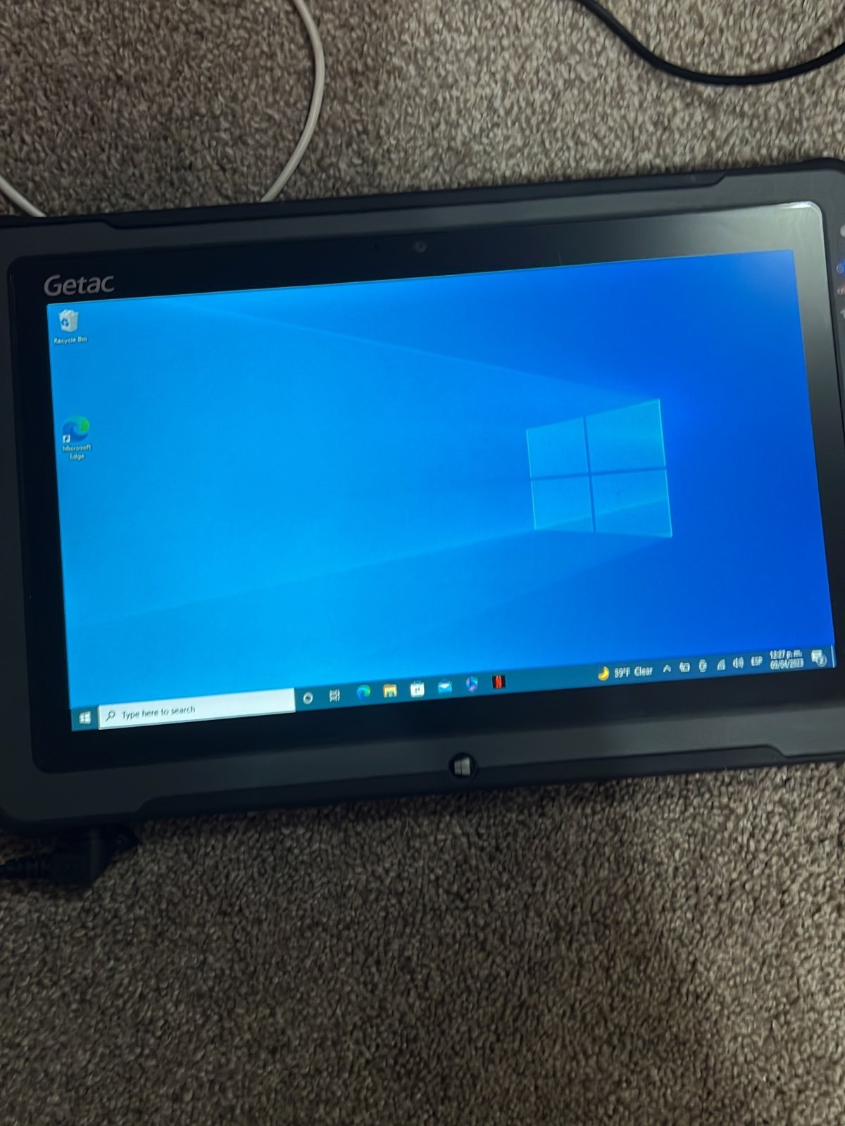 Getac tablet