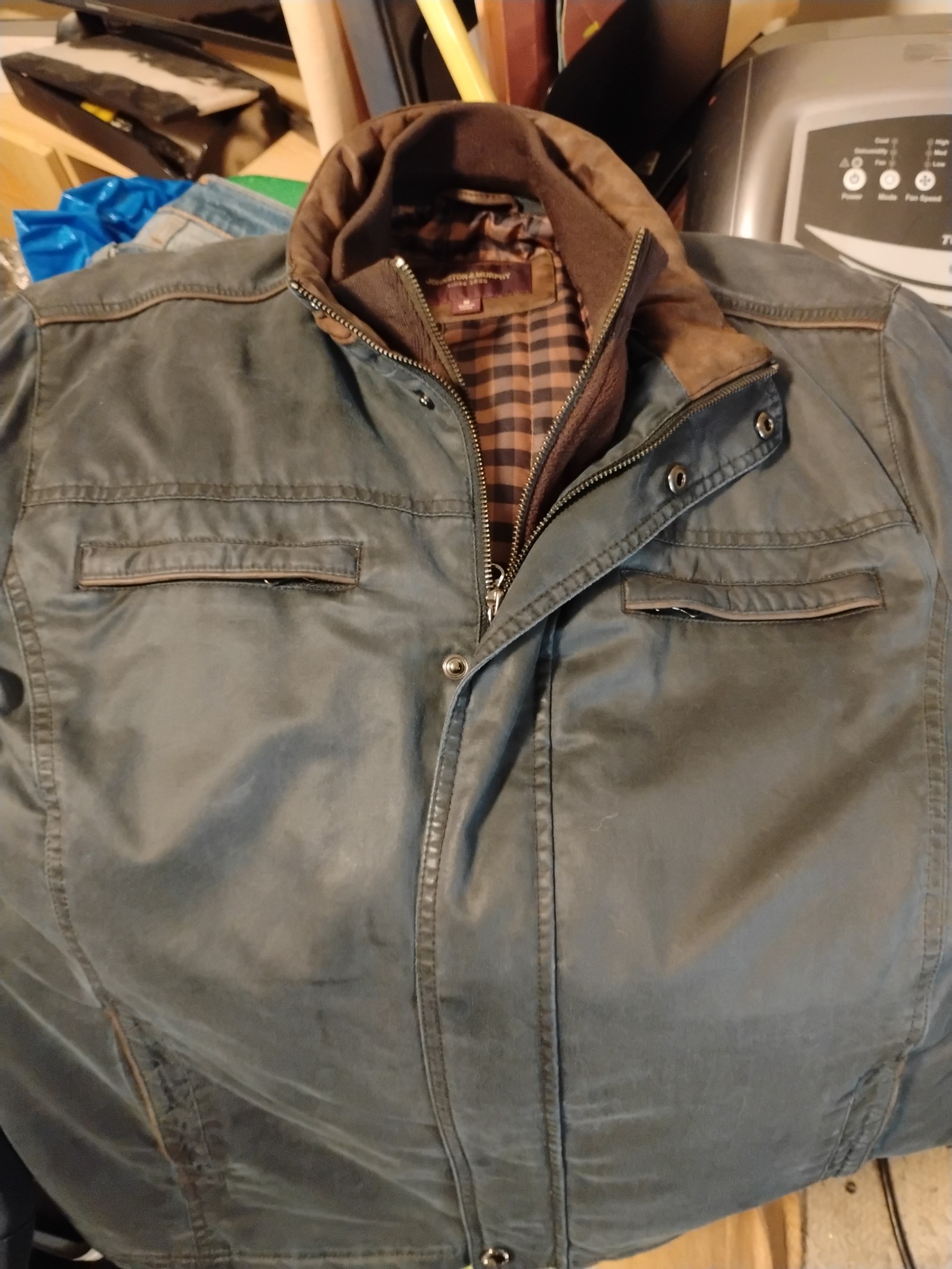 Johnston and Murphy Blazer Black