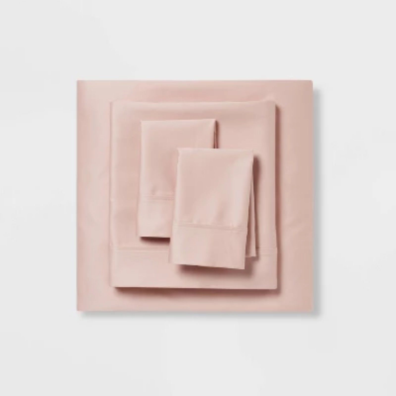 Threshold 400 Thread Count Cotton Sateen 4-Piece Sheet Set Luxurious-Full size