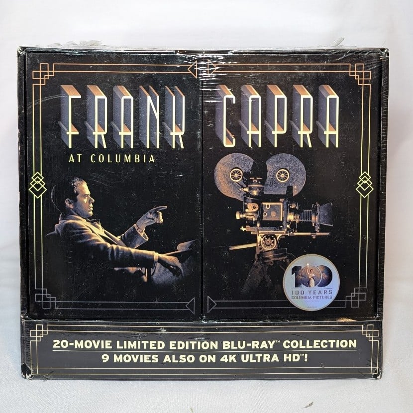 Frank Capra at Columbia Collection 20 Movie Blu-Ray Set (9 on 4k Ultra HD UHD)