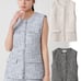 snidel Summer Tweed Vest