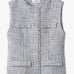 snidel Summer Tweed Vest