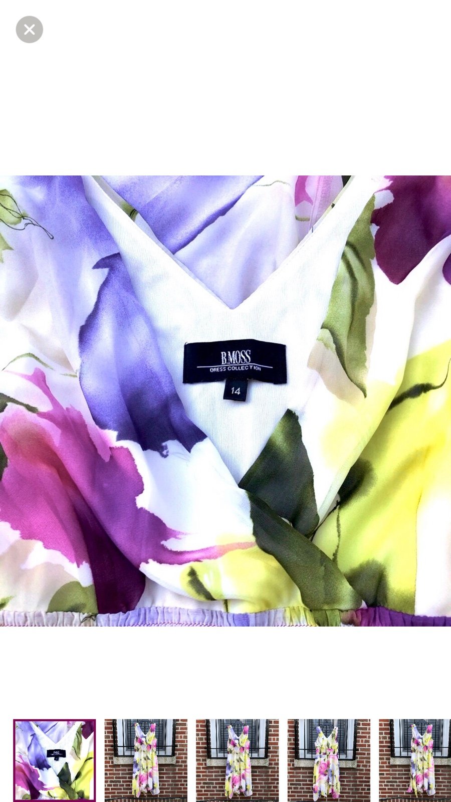 B. Moss Dress Collection Size 14 NWOT