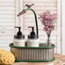 Oval Bathroom Organizer W/ Garden Hose