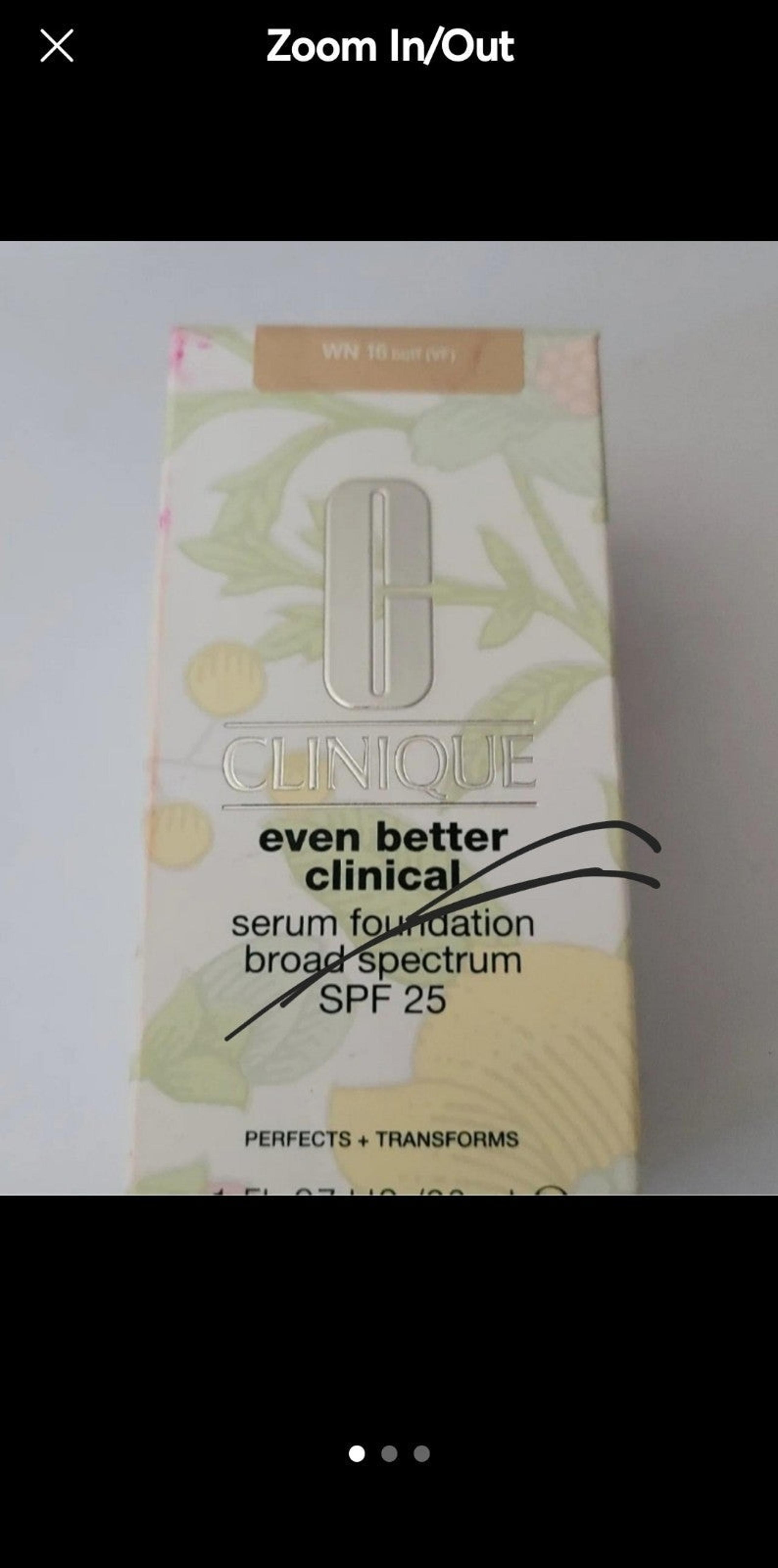CLINIQUE  even better clinical  serum foundation WN 16 buff