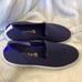 Rothy's The Slip On Navy Knit Fabric Casual Flat Sneakers Women’s US 10 EU 41