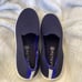Rothy's The Slip On Navy Knit Fabric Casual Flat Sneakers Women’s US 10 EU 41