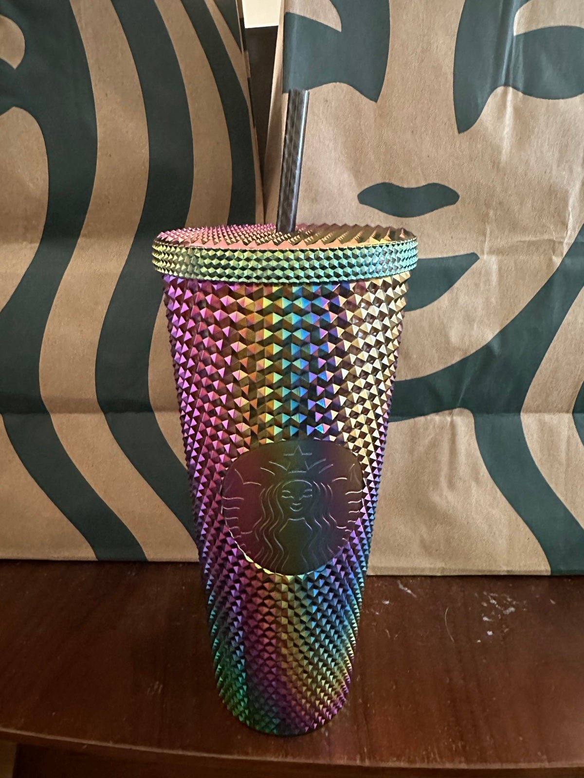 Starbucks Tumbler Oil Slick Studded - Venti 24oz - Fall 2023