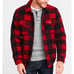 Gap Men - Plaid Sherpa Shirt Jacket / M / Red / NWOT